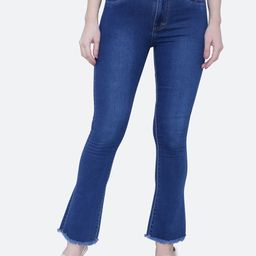 FCK-3 Women Bootilicious Bootcut High-Rise Light Fade Stretchable Jeans-image-102