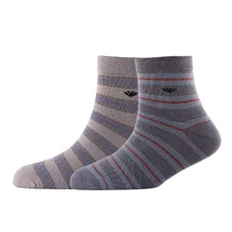 Cotstyle Men Pack Of 2 Patterned Cotton Ankle Length Socks-image-74