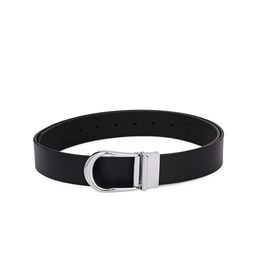 Pacific Gold Men Tang Leather Formal Belt-image-66