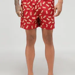 Zoiro Men Marvel Printed Pure Cotton Boxers-image-54