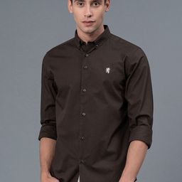 Red Tape Button Down Collar Cotton Casual Shirt-image-77
