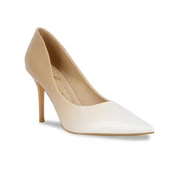 London Rag Textured PU Stiletto Pumps-11
