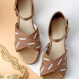 AROOM Women Beige Flats-image-69
