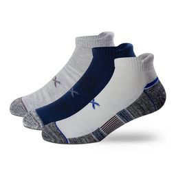HRX by Hrithik Roshan Men Pack Of 3 Patterned Ankle-Length Socks-3