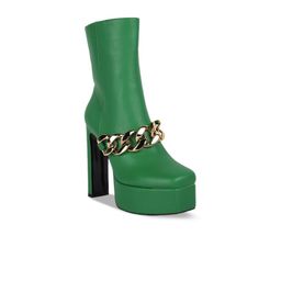 London Rag Women High Platform Heel Boots-image-84