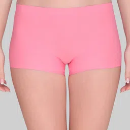 PLUMBURY Seamless Mid-Rise Boy Shorts-image-82
