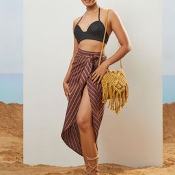 CMGE Striped Pure Cotton Sarong-image-73