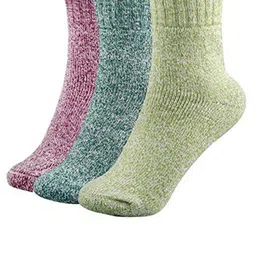 Alexvyan Women Pack Of 3 Calf-Length Woolen Socks-45