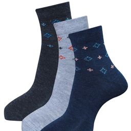 Dollar Socks Men Pack Of 3 Assorted Ankle Length Socks-image-88