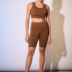 COLOR CAPITAL Women Antimicrobial Above Ankle-Length Gym Tights-image-38