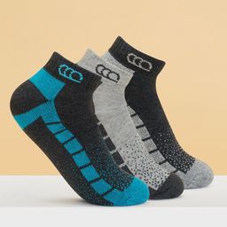 Ajile by Pantaloons Men Pack Of 3 Colorblocked Ankle-Length Socks-22