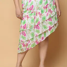 theRebelinme Printed A-Line Midi Skirt-picture-13