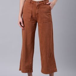 SHOWOFF Women Wide Leg Acid Wash Clean Look Jeans-image-87