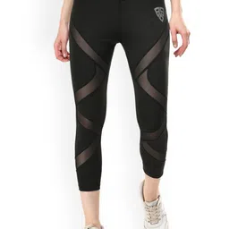 Body Smith Women Patterned High Waist Dry Fit 4-Way Stretch Anti-Wrinkle Anti-Odor Tights-image-73