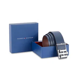 Tommy Hilfiger Men Textured Leather Reversible Belt-image-41