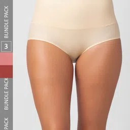 FashionRack Women Pack Of 3 Assorted Hipster Briefs-picture-32