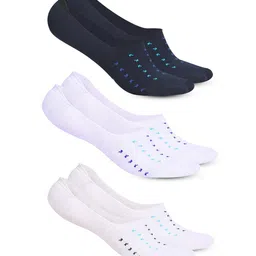 Dollar Socks Men Pack Of 3 Patterned Cotton Ankle Length Socks-34