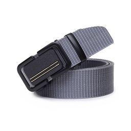 HENEDA Men Textured Auto-Lock Buckle Belt-image-20