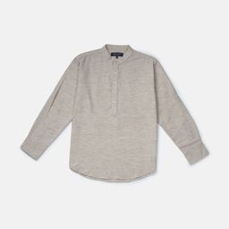 Gini and Jony Boys Mandarin Collar Cotton Casual Shirt-image-34