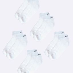 AIR GARB Unisex Pack Of 5 Breathable Pure Cotton Ankle Length Socks-image-50