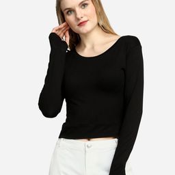 Viral trend Women Black T-shirt-image-23