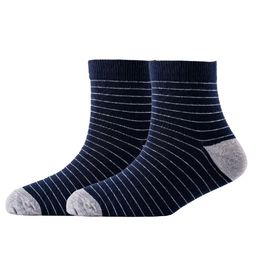 Cotstyle Men Pack Of 2 Striped Cotton Ankle Length Socks-image-77