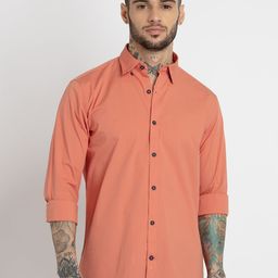 Status Quo Men Standard Slim Fit Casual Cotton Shirt-image-56