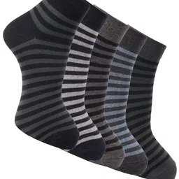 Dollar Socks Men Pack Of 5 Assorted Cotton Ankle-Length Socks-image-91