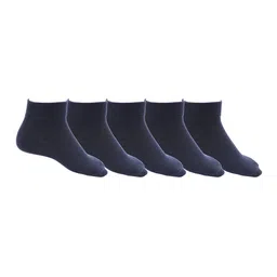 RC. ROYAL CLASS Kids Pack of 5 Solid Ankle Length Organic Cotton Socks-8