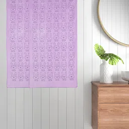 FABINALIV Kids Purple 2 Pieces Printed Cotton 300 GSM Bath Towel-image-63