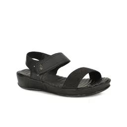 Scholl Leather Wedge Sandal Heels-30