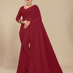 STAVA CREATION Pure Georgette Saree-image-56