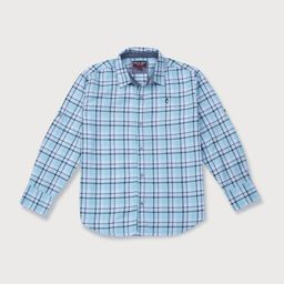 Gini and Jony Boys Checked Spread Collar Cotton Casual Shirt-image-94
