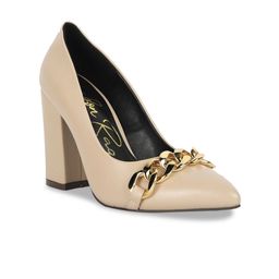London Rag Embellished  Block Pumps-image-47