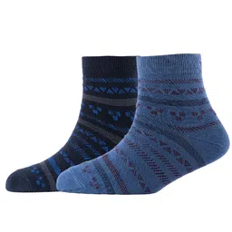 Cotstyle Men Pack Of 2 Patterned Cotton Ankle Length Socks-image-22