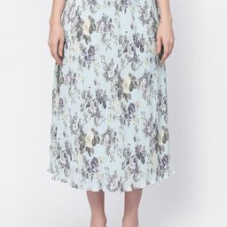 LELA Women Floral Pleated Skirt-image-20