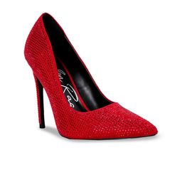 London Rag Women Embellished Suede Stiletto Pumps-image-84