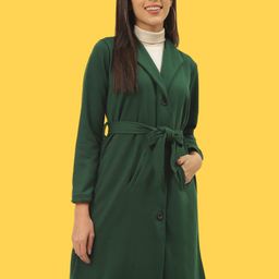 BAESD Single-Breasted Longline Overcoat-45