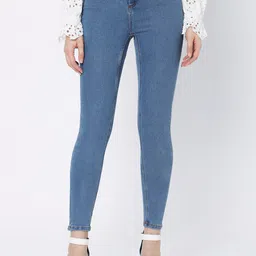 Vero Moda Women Blue Stretchable Jeans-image-35
