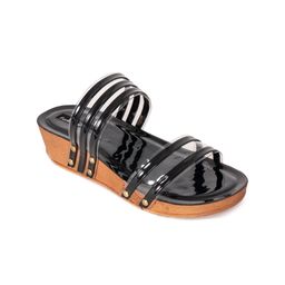 Funku Fashion Black Flatform Heels-49