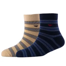 Cotstyle Men Pack Of 2 Patterned Cotton Above Ankle Length Socks-image-73