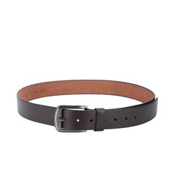 The Roadster Lifestyle Co. Men Pack Of 2 Black & Brown Leather Belts-image-88