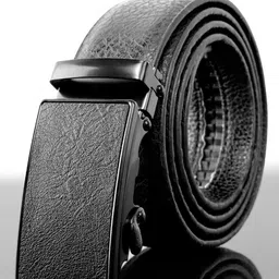 Kastner Men Slider Buckle Synthetic Leather Belt-image-54