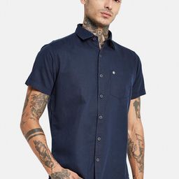METTLE Opaque Casual Cotton Shirt-image-50