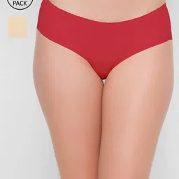 FashionRack Women Pack Of 2 Assorted Hipster Briefs-image-98