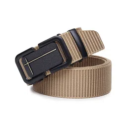HENEDA Men Textured Auto-Lock Buckle Belt-image-23