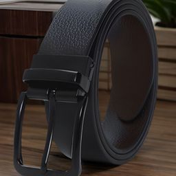 Kastner Men Textured Leather Reversible Formal Belt-image-68