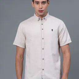 Red Tape Button-Down Collar Casual Shirt-image-1
