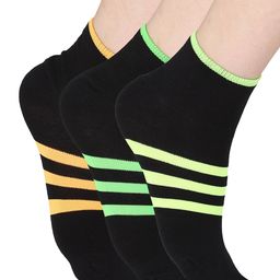 Bodycare Women Pack of 3 Ankle Length Socks-image-31