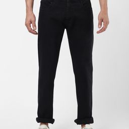 R&B Men Black Slim Fit Jeans-picture-7